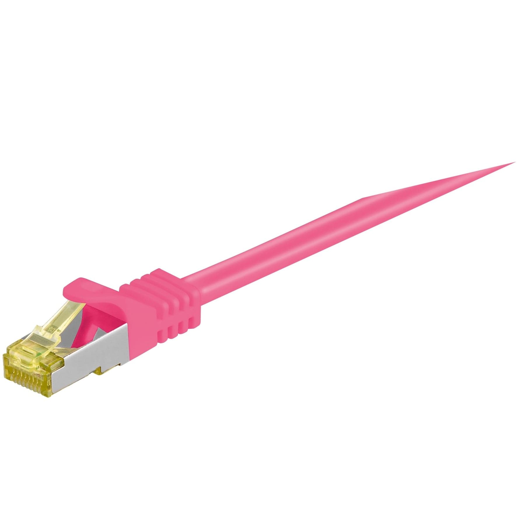 Patchkabel RJ-45 SFTP, mit Cat 7 Rohkabel