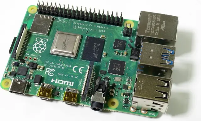 Raspberry Pi 4 Modell B Einplatinencomputer